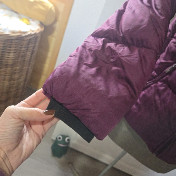 Columbia Plum Purple Puffer Hooded Coat, Size S - Picture 8 of 16